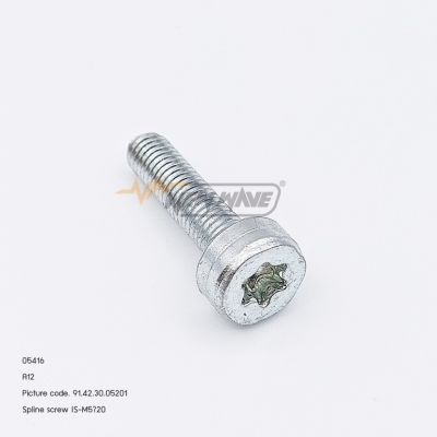 05416 Spline screw IS-M5×20 A12 9800 Super