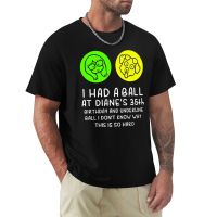 I-Had-A-Ball-At-Diane&amp;X27;S-35Th-Birthday-And-Underline-Ball T-Shirt Cute Clothes Clothes For Men