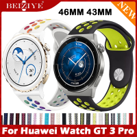 สายนาฬิกาข้อมือ สาย for Huawei watch GT 3 Pro สาย 46มม. 43มม. Huawei GT 3 Pro สาย สายนาฬิกา Replacement Silicone Sport Band