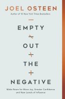 หนังสืออังกฤษใหม่ Empty Out the Negative : Make Room for More Joy, Greater Confidence, and New Levels of Influence [Hardcover]