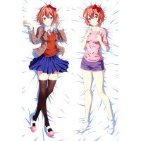 ZENGIA Beauty Sayori Dakimakura Pillow Case Double-sided Bedding Pillow Case Hugging Cartoon Anime Body Pillow Case For Bedroom