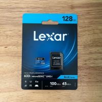 Lexar 128GB Micro SDXC 633x High Performance with SD Adapter