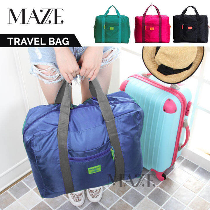 MAZE Travel Bag Foldable Waterproof Weekender Shopping Holiday Trip