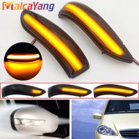 2X For Mercedes Benz A B Class W169 W245 A180 A200 B180 B200 2004 08 Car Side Mirror Light LED Dynamic Turn Signal Blinker Lamp