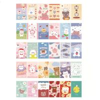 30pcs Cute Brown Bear Greeting Card Envelopes Cartoon Postcards Set Small Gift Card Decorative Card Birthday Card For Wish