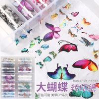 [COD] Wind Large Transfer Printing Sticker Color Big Paper Set