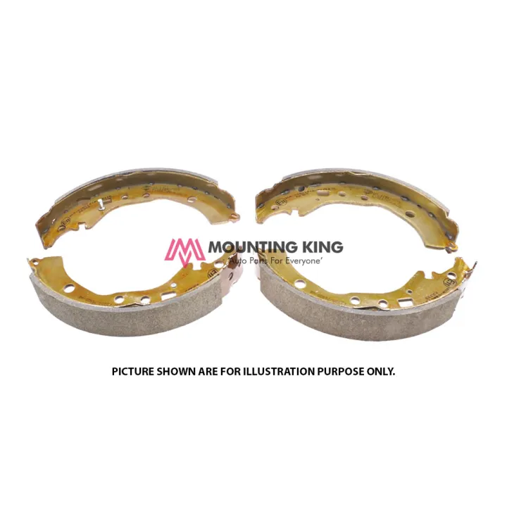 rear brake shoe set left & right toyota hilux kun25 kun26 2.5 3.0 VIGO