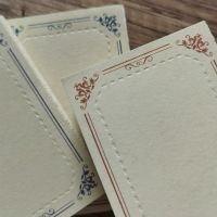 30pcs Vintage simple Frame Material Paper folding Memo Pad Decorative Background Paper Diary Album Lable Junk Journal Planner