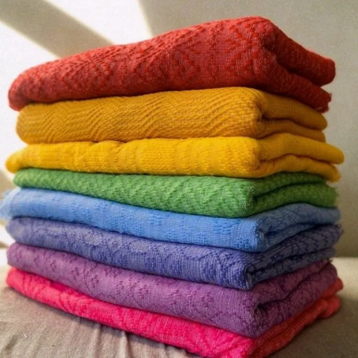 WHITE ABEL ILOCOS BLANKET QUEEN SIZE WHITE SIZE Inabel Blanket Ilocos