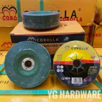 ?ของแท้100% ((25ใบ)) ใบเจียรหนา 4 นิ้ว Flexible Grinding Disc ตราโคโรล่า Corolla ผึ้งน้อย? สีเขียว