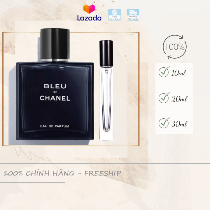 Mua CHÍNH HÃNG Nước Hoa Nam Chiết Bleu De Chanel EDP Mẫu Thử 10ml  Yeep