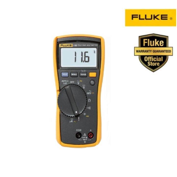 Fluke 116 Digital Hvac Multimeter With Temperature And Microamps 