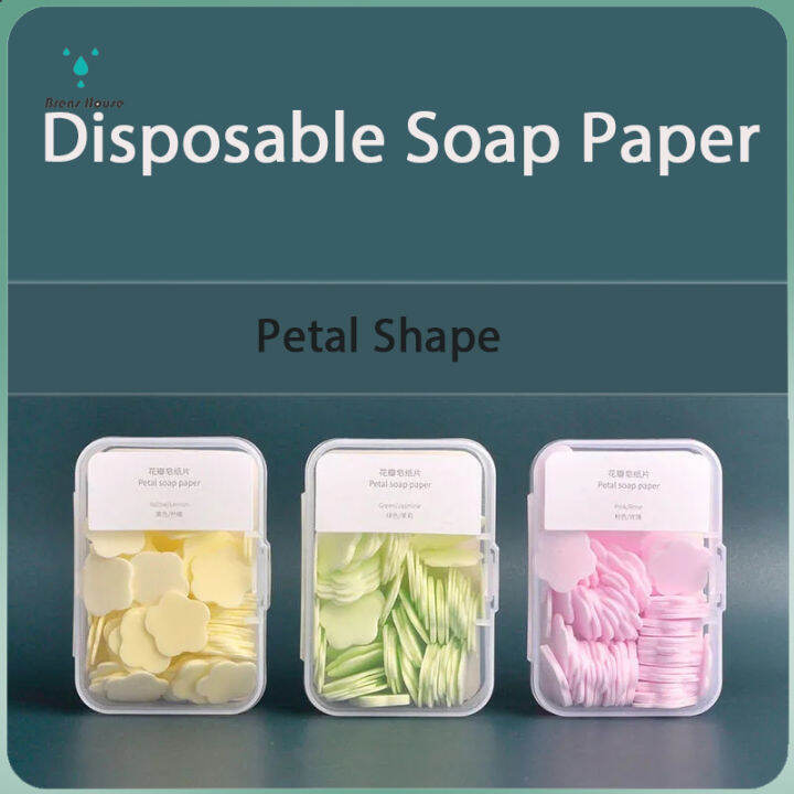 Soap tablet antibacterial soap paper Portable Handwashing Soap Mixed