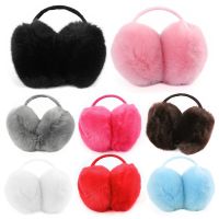 Solid Color Earmuffs Winter Warm Big Earmuff New Girls Headphones Fur Solid Color Earmuffs Classic Ear Cover Unisex Fur Earmuff