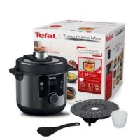 หม้ออัดแรงดันไฟฟ้า TEFAL  Turbo Cuisine Maxi ขนาด 7.6 ลิตร รุ่น CY777866​ สีดำ