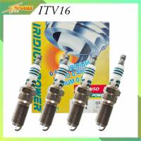 หัวเทียน DENSO ITV16 IRIDIUM อิริเดียม (1ชุด4หัว) อิริเดียม เดนโซ่ (สินค้าแท้ 100% ) หัวเทียน โฟกัส 1.6  เฟียสต้า