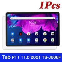 ความแข็ง9H ปกป้องหน้าจอสำหรับ Lenovo Tab P11 Plus 2021 TB-J616F/J607F P11 TB-J606F/J606L 11 "ฟิล์มกระจกเทมเปอร์ไร้ฟองป้องกันหน้าจอ BHM396