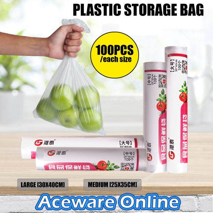 Plastic Bag Roll Food Roll Food Plastic Bag Fruit Plastic Bag Roll Bag