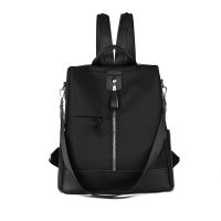 Backpack womens shoulder bag backpack 2020 new Korean version trendy Oxford canvas fashion all-match ladies anti-theft school bag