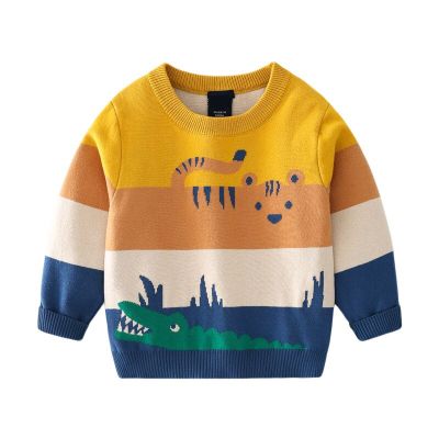 Jumping Meters 3-7T New Arrival Animals Boys Girls Sweaters For Autumn Winter Long Sleeve Childrens Sweatshirts Baby Clothes
