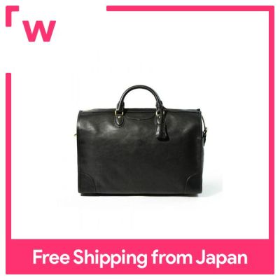 SILVER LAKE CLUB Royal Harry Leather Travel Bag Black|W45xH32xD19cm 1562g Made in Japan Genuine Leather Craftsmanship