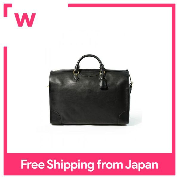 silver-lake-club-royal-harry-leather-travel-bag-black-w45xh32xd19cm-1562g-made-in-japan-genuine-leather-craftsmanship