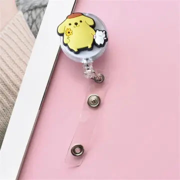 My Melody Kuromi Badge Reel Retractable ID Card Badge Holder with