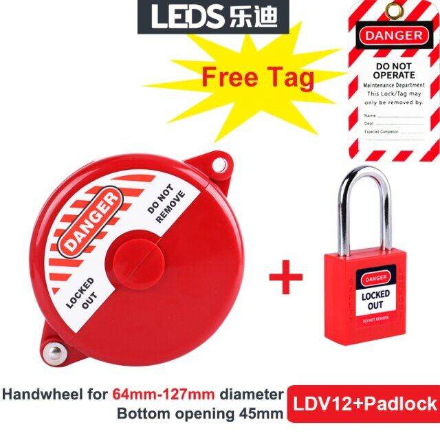 2.5"5" 64mm127mm PVC Ball Valve Lockout Globe Gas Tank Valve Gate