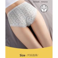 (Set of 4) maternity panties！ Breathable large size pantiesin low waist women