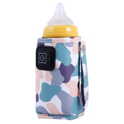 Universal USB Milk Water Warmer Travel Stroller Insulated Bag Baby Nursing Bottle Heater