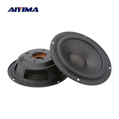 AIYIMA 2Pcs Bass Speaker Passive Radiator Woofer Diaphragm Radiator Rubber Edge 3 4 6.5 8 Inch Vibration Membrane Repair Part