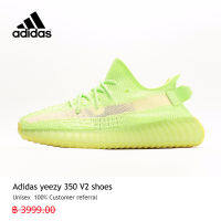 【รูปแบบต่าง ๆ】adidas วิ่ง รองเท้า Yeezy Boost 350 V2 สีเขียว 3 กิจกรรม ใช้งบน้อยซื้อรองเท้าที่มีคุณภาพสูง