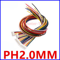 5pcs PH2.0 สายไฟอิเล็กทรอนิกส์เดี่ยวหัวชุบดีบุกสายเชื่อมต่อทดสอบ lead10cm/20 ซม./30 ซม.PH 2.0mm PITCH CABLE 2/3/4/5/6/7/8P-GGHJY STORE