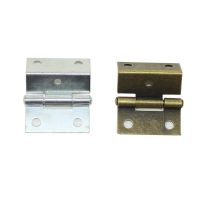 【LZ】 10PCs Vintage Cabinet Door Luggage Mini HingesDouble Hinge DecorFurniture DecorationAntique Old Style25x24mm