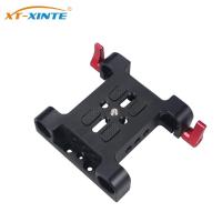 Universal DSLR Camera Mounting Base Plate With 15mm Rod Rail Clamp Railblock For Rod Support System for Sony SLR Camera Rig Cage