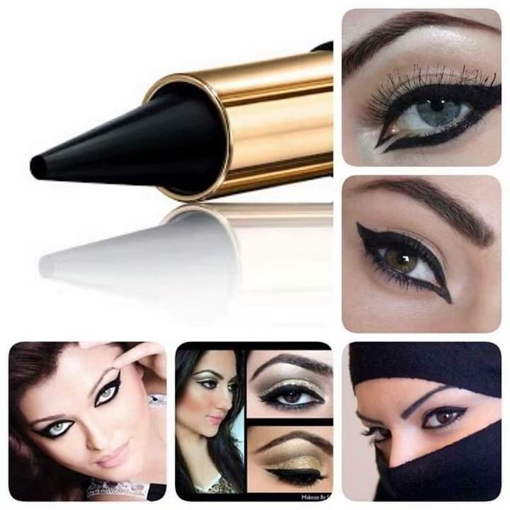 kajal-arab-eyeliner-100-กันน้ำ-กันเหงื่อ-ดำสนิท-ดินสอเนื้อนุ่มใช้ง่ายไม่ต้องเหลา