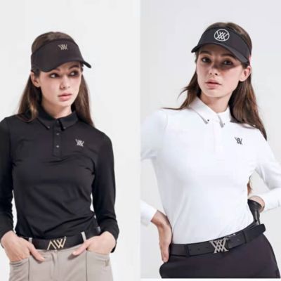 New style ladies golf clothing breathable outdoor sports quick-drying Polo shirt long-sleeved T-shirt golf top W.ANGLE XXIO Odyssey J.LINDEBERG FootJoy TaylorMade1✐☏○