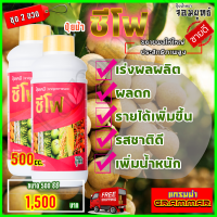 ซีโฟ ปุ๋ยน้ำซีโฟ ( ขนาด 500 ซีซี 2 ขวด ) บำรุงผล เร่งการเติบโตผล ผลดกใหญ่ ยืดอายุการเก็บเกี่ยว ผลผลิตเพิ้ม แกรมม่าทู เอฟอช