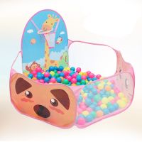 Foldable Cartoon Outdoor Sports Playground Kids Children Ocean Ball Pit Pool Baby Tent Ball Basket Gaming Toys Educational Toy