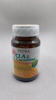 VISTRA CLA &amp; L-Carnitine 1100mg 30 เม็ด