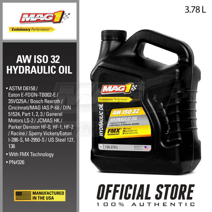 MAG 1 AntiWear ISO 32 Hydraulic Oil 1 Gal MAG1 PN326 Lazada PH