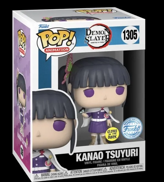 Funko Pop! Animation Demon Slayer Kanao Tsuyuri GITD Glow Special