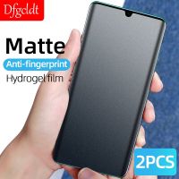 2Pcs Matte Anti fingerprint Hydrogel Film for Huawei Y7 2018 Y6 2019 Mate 50 40 RS 30 20 Pro Y7A Y9A Screen Protector Not Glass