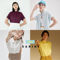 SARIN เสื้อ แขนสั้น รุ่น Rosé กระดุมซ่อน