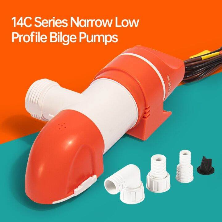 Seaflo boat water pump yacht narrow horizontal automatic bilge pump