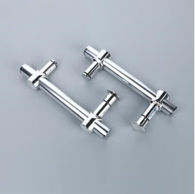 ❂☋ 1Pcs Bathroom glass door handle Hole distance adjustable shower room handle Shower door handle 145mm