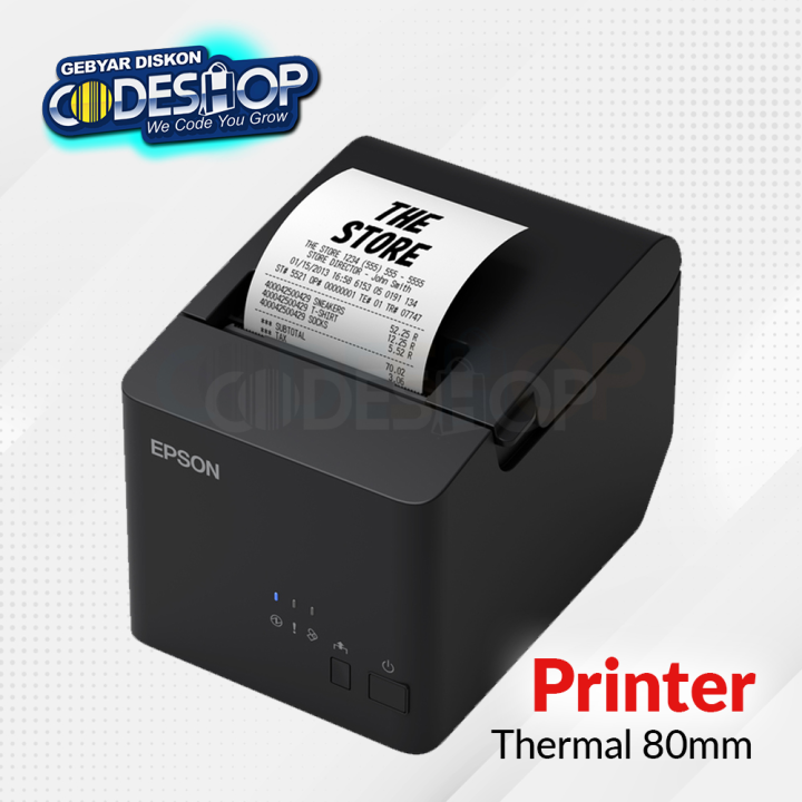 Epson Tm T X Printer Kasir Thermal Mm Auto Cutter Usb Serial Lan By Codeshop Lazada Indonesia