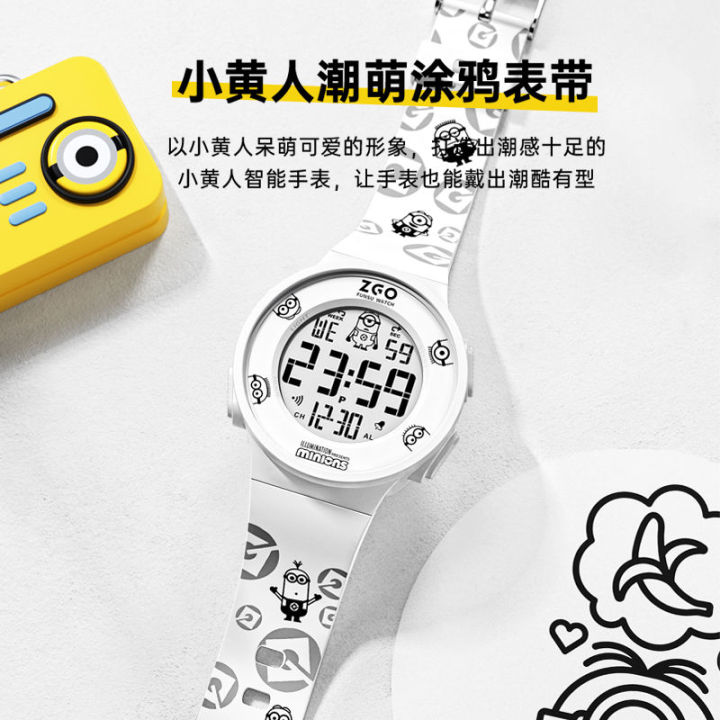 เจิ้งกัง-zgox-นาฬิกา-minimalist-นาฬิกาอิเล็กทรอนิกส์สำหรับเด็กสำหรับนักเรียนมัธยมต้นและมัธยมปลาย