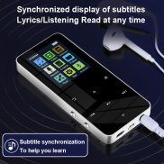 New2.0 Inch Kim Loại Cảm Ứng MP3 MP4 Âm Nhạc Máy Nghe Nhạc Bluetooth 5.0