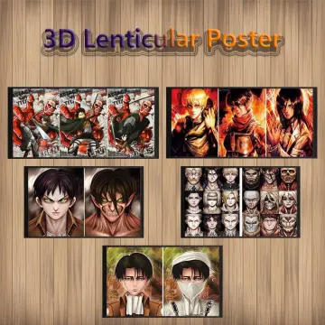 Shingeki No Kyojin Levi Eren Poster – My Hot Posters